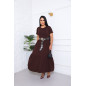 Vestido Três Marias Manga – Elegância e conforto - Liso