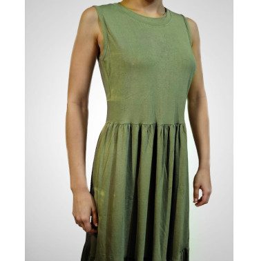 Vestido três marias, vestido liso