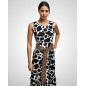 Vestido Três Marias - Regatas – Estampa Vaca